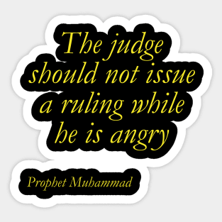 Judge Sticker